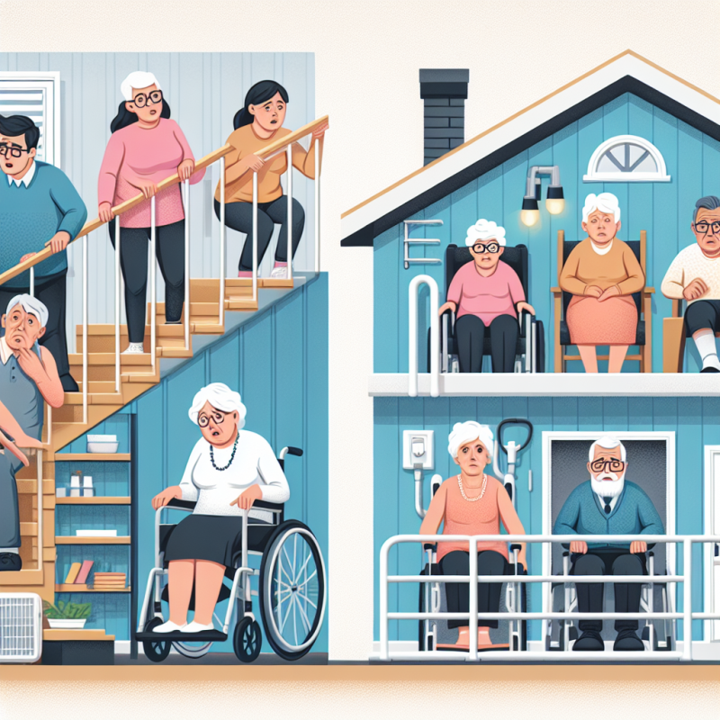 Illustration of Pour accompagner le vieillissement de la population, la nécessité d'adapter les logements