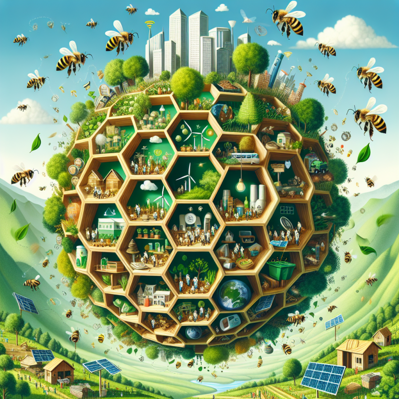 Illustration of La ruche de spécialistes s'active pour la transition écologique