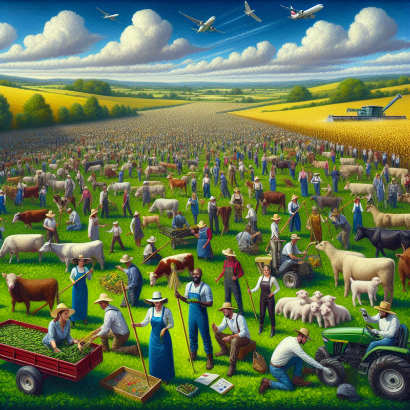 Illustration of 1 000 ambassadeurs pour valoriser les métiers de l'agriculture - Centre Inffo