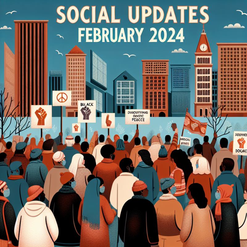 Illustration of Actualités sociales Février 2024