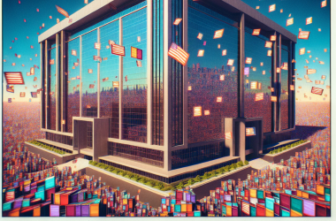 Illustration of Meta va étendre l'étiquetage des images générées par l'IA durant une année chargée en élections | TechCrunch