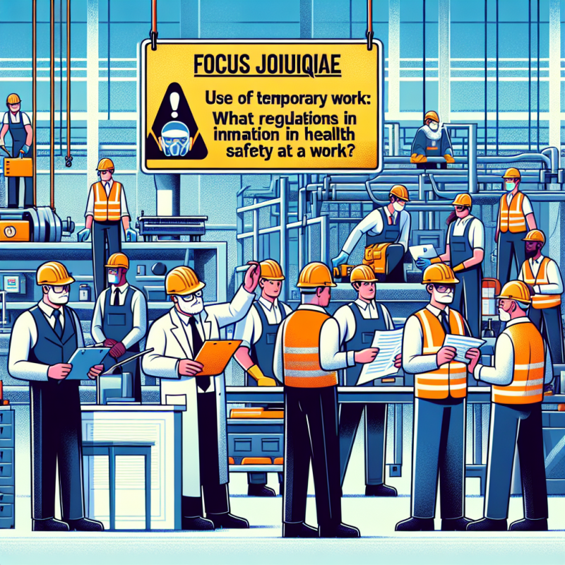 Illustration of Focus juridique - Recours à l’intérim : quelle réglementation en santé et sécurité au travail ? - Actualité - INRS