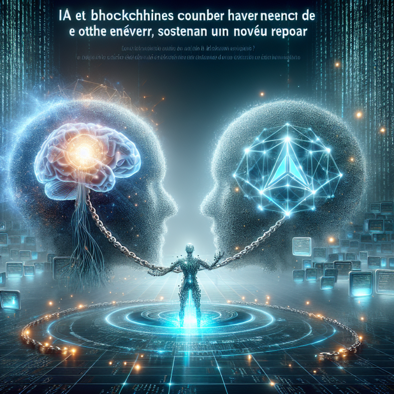 Illustration of IA et blockchains pourraient avoir besoin l'une de l'autre pour évoluer, selon un nouveau rapport | TechCrunch