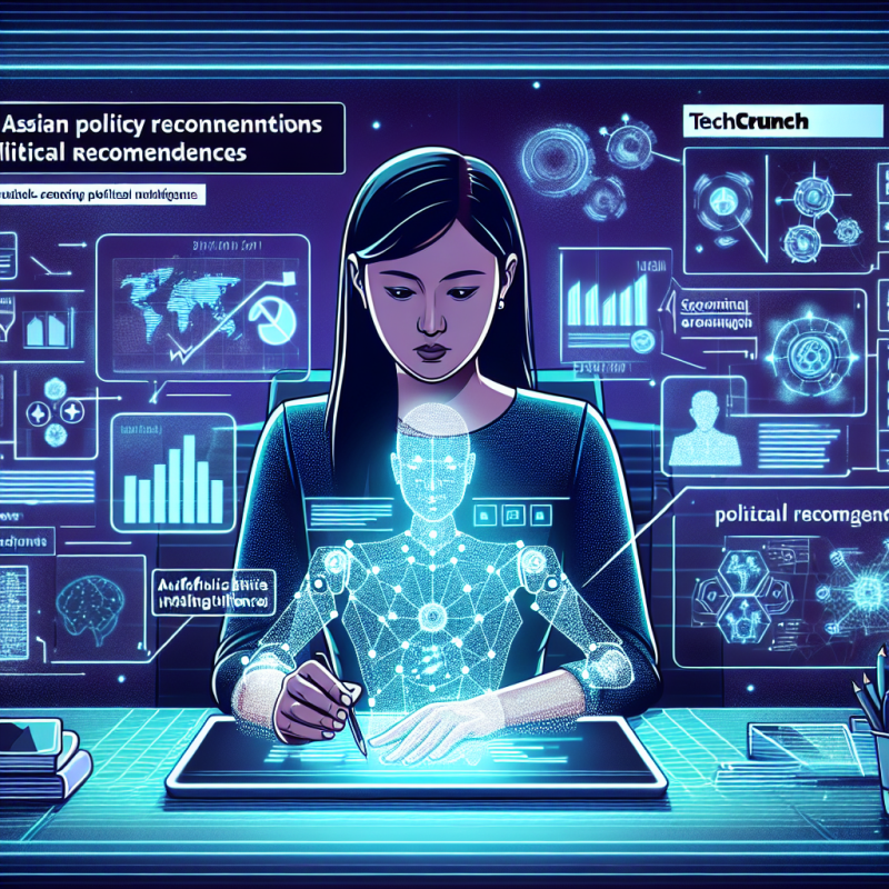 Illustration of Amba Kak crée des recommandations politiques pour répondre aux préoccupations liées à l'IA | TechCrunch