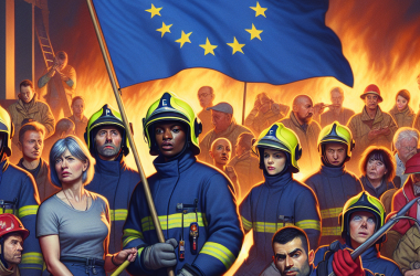 Illustration of Sapeurs-pompiers : le volontariat sous la menace de la directive européenne temps de travail