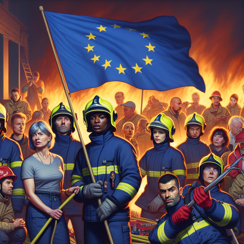Illustration of Sapeurs-pompiers : le volontariat sous la menace de la directive européenne temps de travail