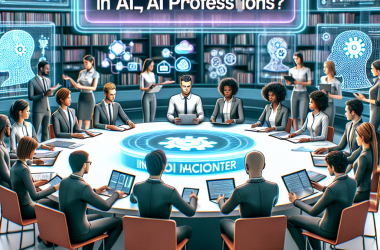 Illustration of Comment répondre aux besoins en compétences sur les métiers de l’IA ? - Centre Inffo