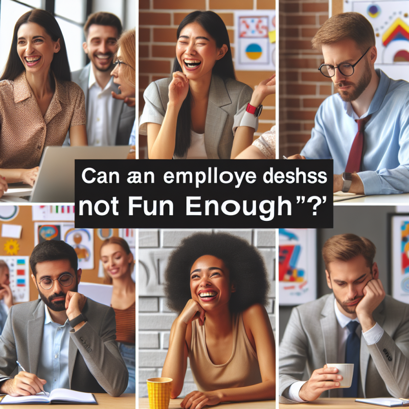 Illustration of Peut-on licencier un salarié qui n'est "pas assez fun" ?