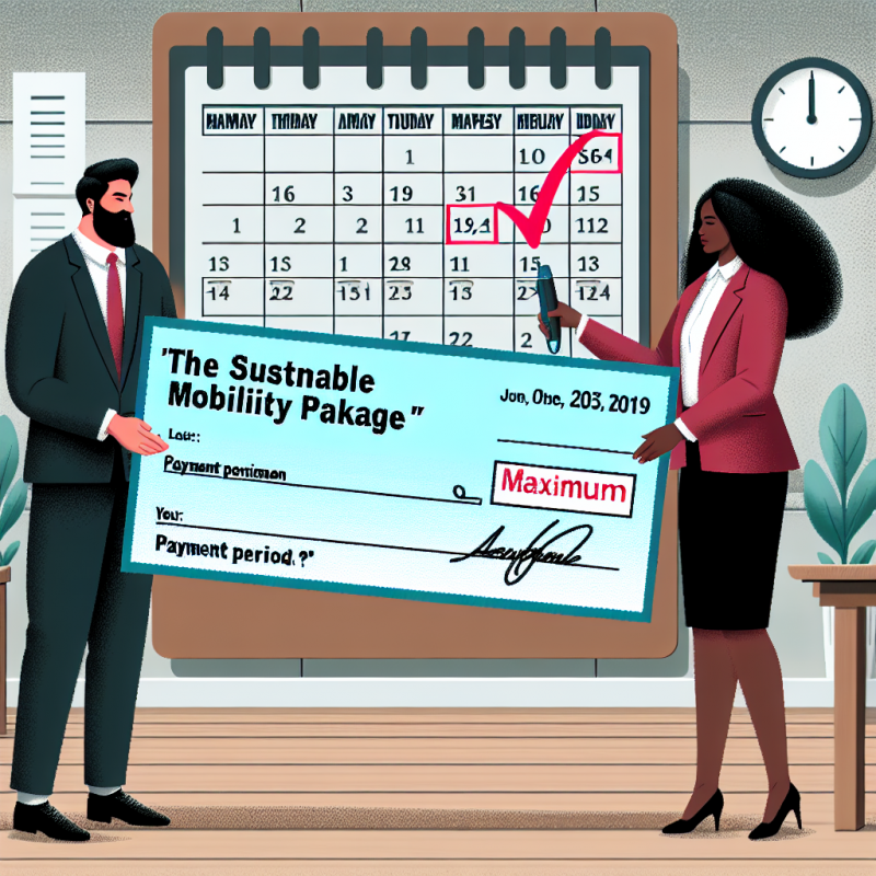 Illustration of Quel est le délai maximum de versement par l'employeur du forfait « mobilités durables » ?