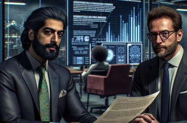 Illustration of Mamoon Hamid et Ilya Fushman de Kleiner Perkins : "Plus de 80%" des propositions impliquent désormais l'IA | TechCrunch