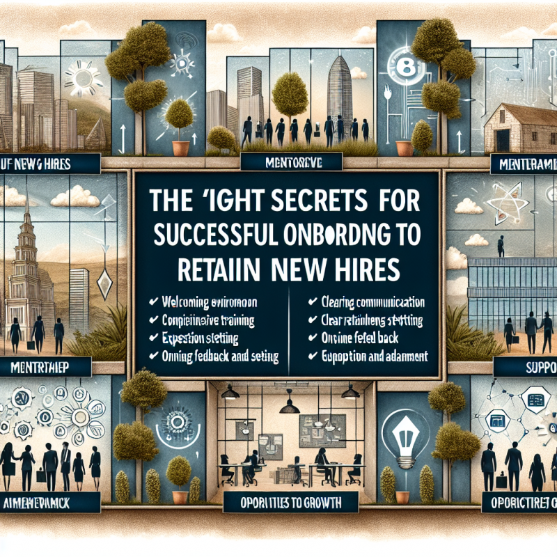 Illustration of Les 8 secrets de l’onboarding pour retenir durablement vos recrues