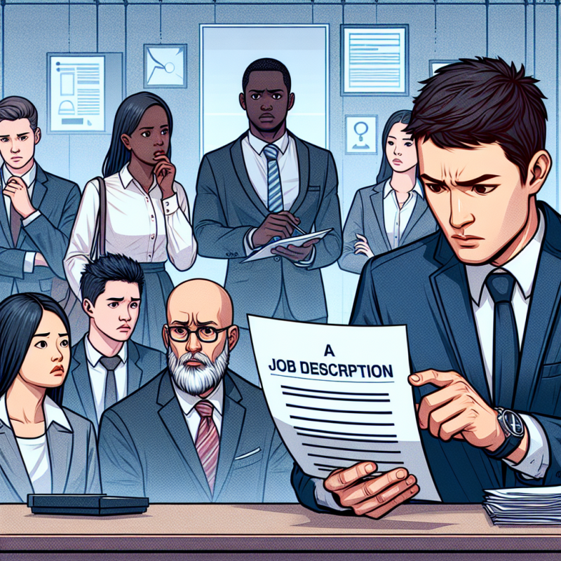 Illustration of Insuffisance professionnelle : une fiche de poste est primordiale