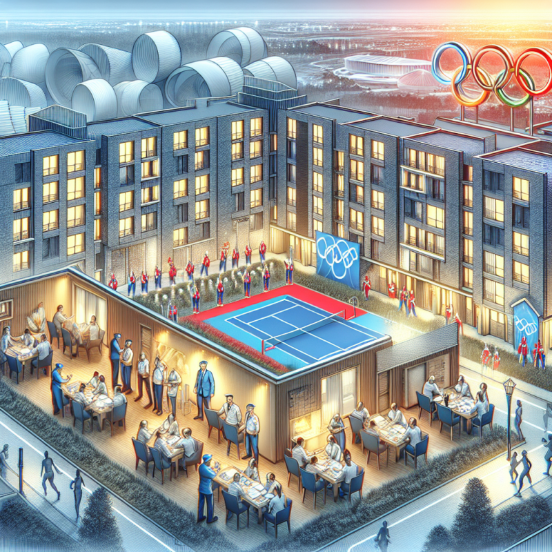 Illustration of JO 2024 : les agents mobilisés seront bien logés en cité U