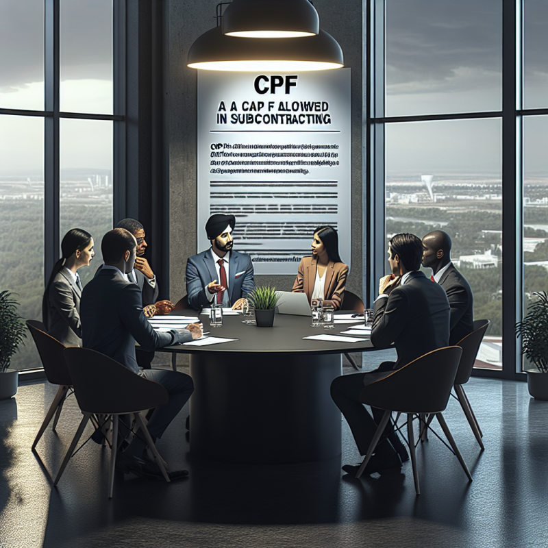 Illustration of CPF : un plafond de 80 % autorisé en sous-traitance - Digiformag