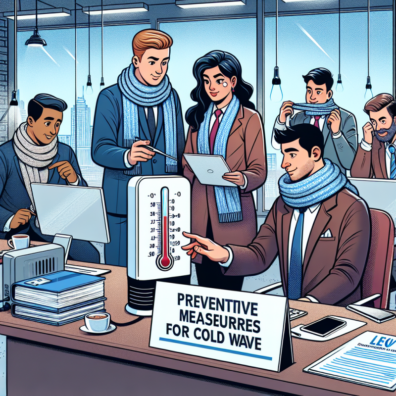 Illustration of Focus juridique - Quelles sont les mesures à mettre en œuvre au travail en cas de vagues de froid ? - Actualité - INRS