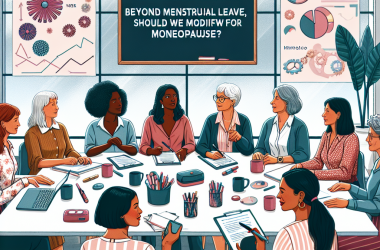 Illustration of "Je n'étais plus moi-même": au-delà du congé menstruel, faut-il aménager le travail à la ménopause?
