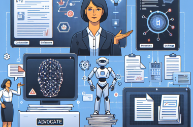 Illustration of L'IA pourrait être la solution à la bureaucratie avec Emilie Poteat d'Advocate