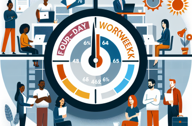 Illustration of Semaine de 4 jours : 67% des salariés accepteraient des journées plus longues