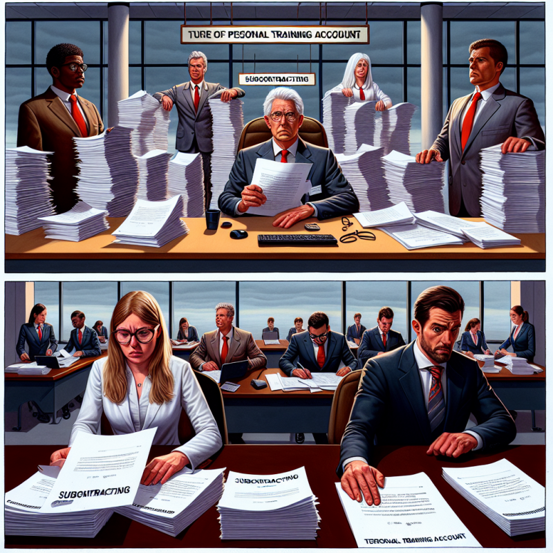 Illustration of La sous-traitance dans la tourmente sur le marché du CPF - Centre Inffo