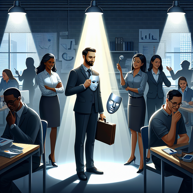 Illustration of Comment se sortir du syndrome de l'imposteur au travail?