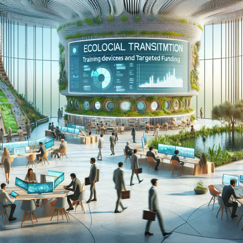 Illustration of Transition écologique : dispositifs de formation et financements ciblés - Centre Inffo