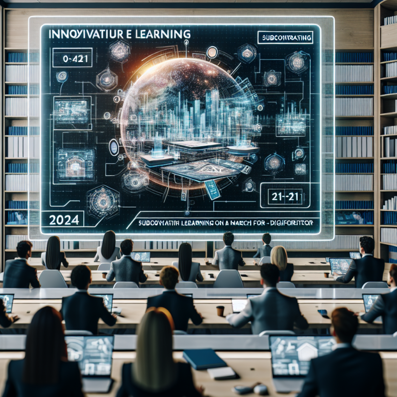Illustration of [INNOVATIVE LEARNING 2024] Ne manquez pas l’atelier sur la sous-traitance le jeudi 21 mars - Digiformag