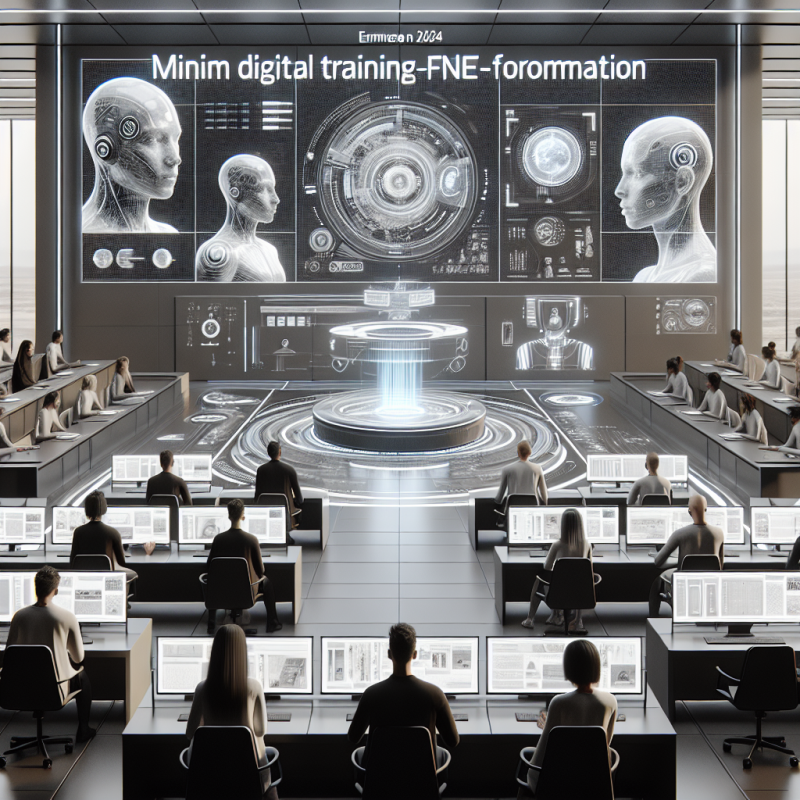 Illustration of Un FNE-Formation minimaliste en 2024 - Digiformag
