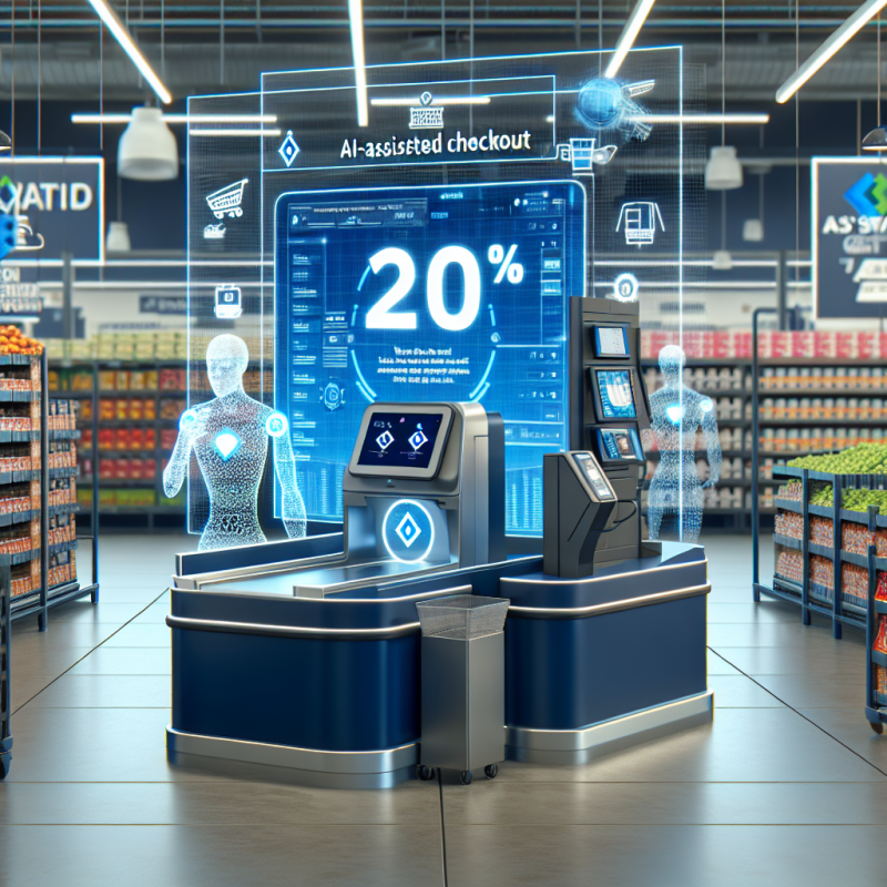 Illustration of La technologie de sortie assistée par l'IA de Sam's Club atteint 20% des magasins | TechCrunch