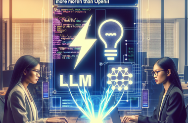 Illustration of Pourquoi la startup de test de code Nova AI utilise plus les LLM open source que OpenAI