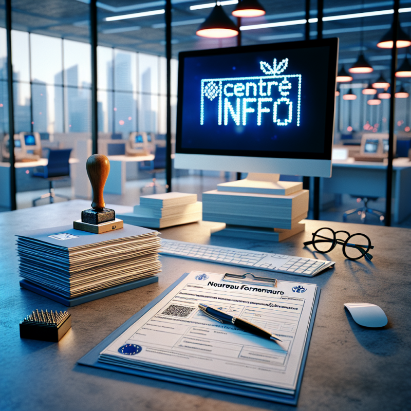 Illustration of Nouveau formulaire CERFA pour le contrat d'apprentissage - Centre Inffo