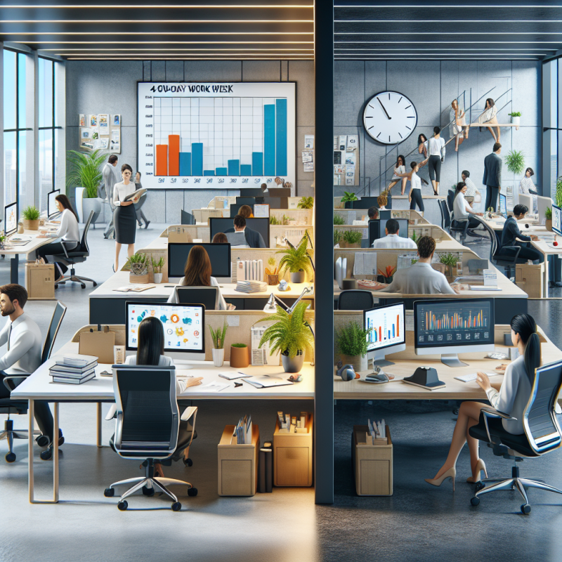 Illustration of Quel impact de la semaine de 4 jours sur la gestion des bureaux ?