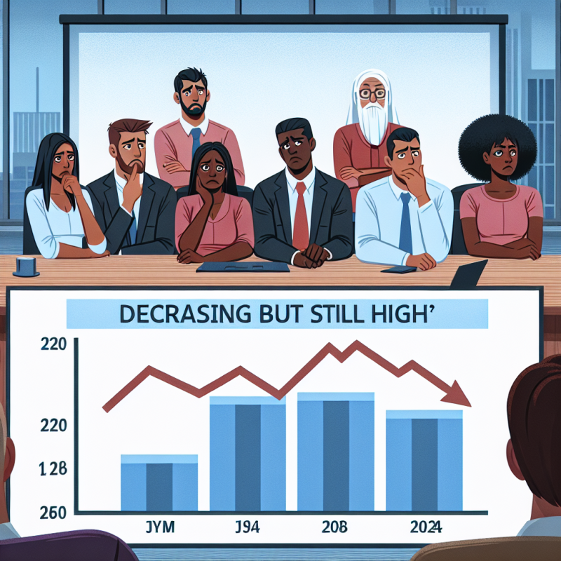 Illustration of Embauches: des perspectives "en recul" en 2024 mais toujours à un "très haut niveau"