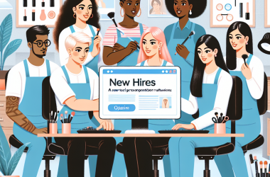 Illustration of Nouveaux embauchés : un nouvel outil pour prévenir les risques professionnels dans le secteur des métiers de la beauté - Actualité - INRS