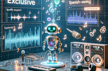 Illustration of EXCLUSIF : Spotify expérimente un DJ IA qui parle espagnol