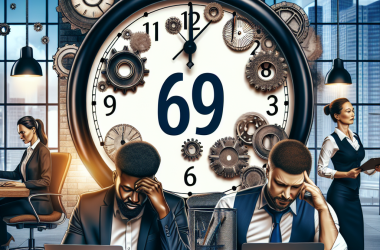 Illustration of Finies les 35 heures, bientôt des semaines de 69 heures de travail !