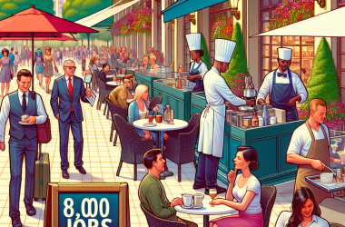 Illustration of 8.000 postes à pourvoir: à l'approche de la saison estivale, les restaurants et hôtels manquent de saisonniers
