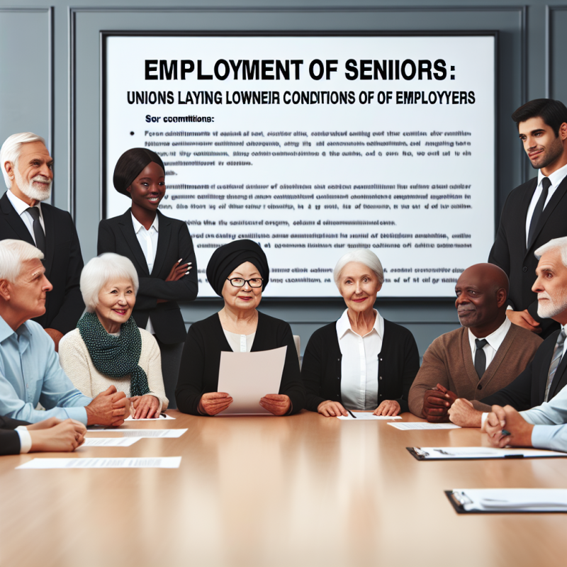 Illustration of Emploi des seniors: face au patronat, les syndicats posent leurs conditions