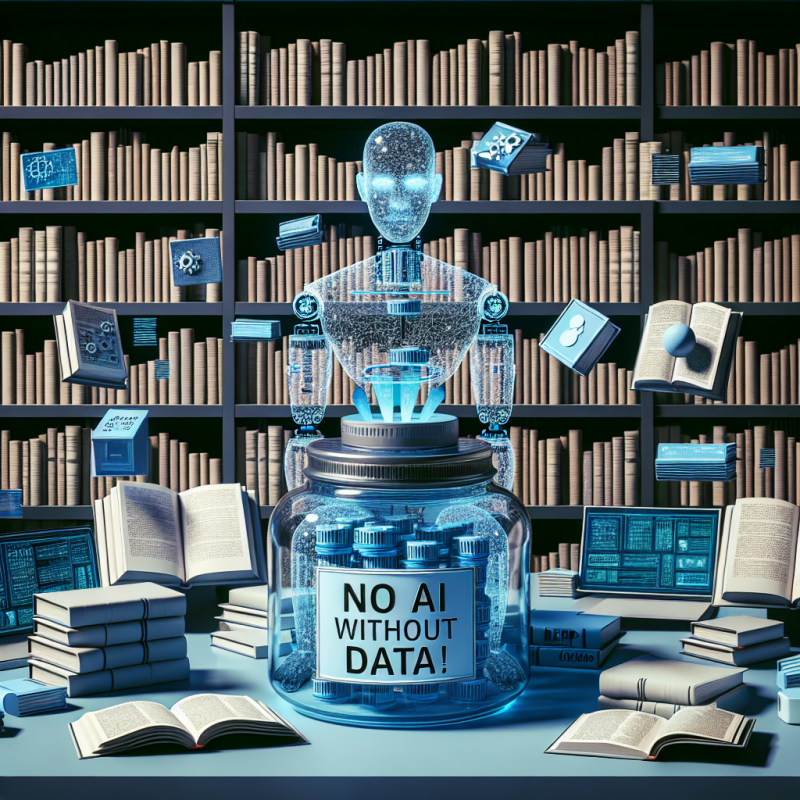 Illustration of "Pas d’IA sans data !"