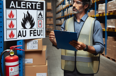 Illustration of Napo dans… Alerte au feu ! - Actualité - INRS