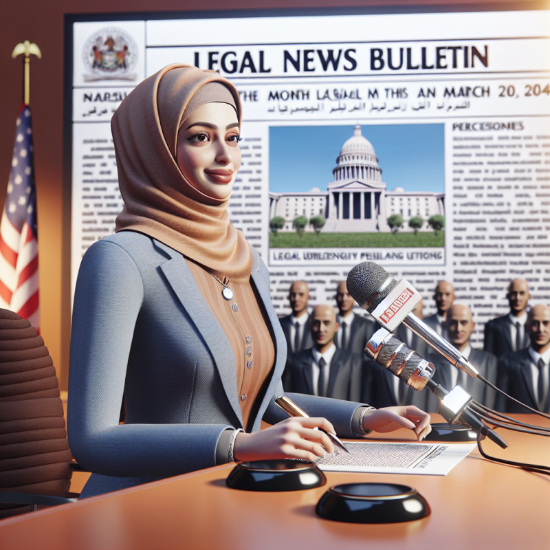 Illustration of Présentation du bulletin d’actualité juridique de mars 2024 - Actualité - INRS