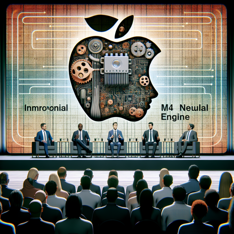 Illustration of Apple a évoqué des améliorations en matière d'IA, y compris le moteur neuronal M4, lors de son événement iPad | TechCrunch