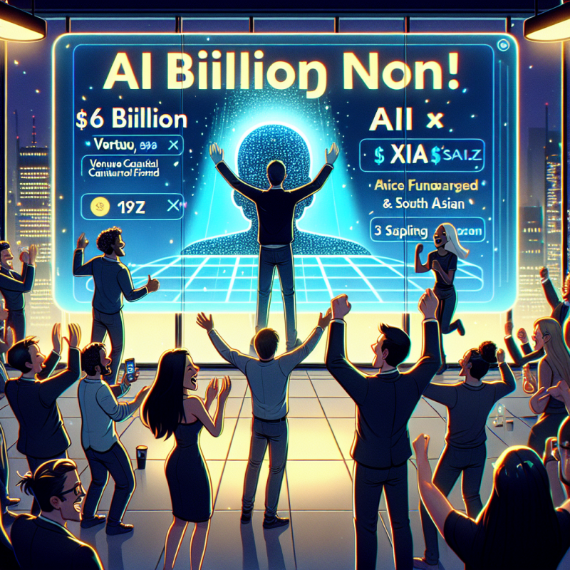 Illustration of Elon Musk's xAI lève 6 milliards de dollars auprès de Valor, a16z et Sequoia | TechCrunch