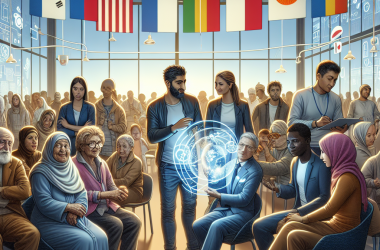 Illustration of L’intégration des réfugiés est une source d’innovation pour le travail social