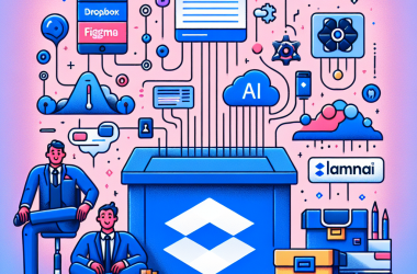 Illustration of Dropbox, les PDG de Figma soutiennent Lamini, une startup construisant une plateforme d'IA générative pour les entreprises | TechCrunch
