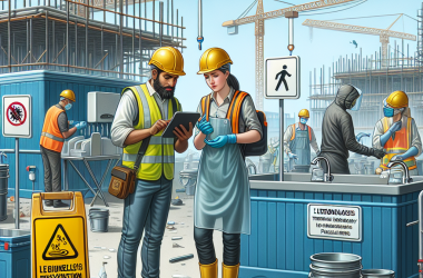 Illustration of Légionellose : prévenir les risques dans les installations sanitaires provisoires de chantier - Actualité - INRS