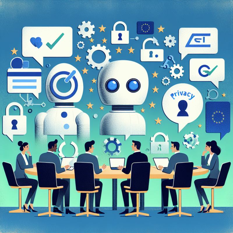 Illustration of La TaskForce ChatGPT de l'UE offre un premier aperçu des complexités de la conformité des chatbots en matière de confidentialité | TechCrunch