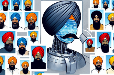 Illustration of Meta AI est obsédée par les turbans lors de la génération d'images d'hommes indiens | TechCrunch