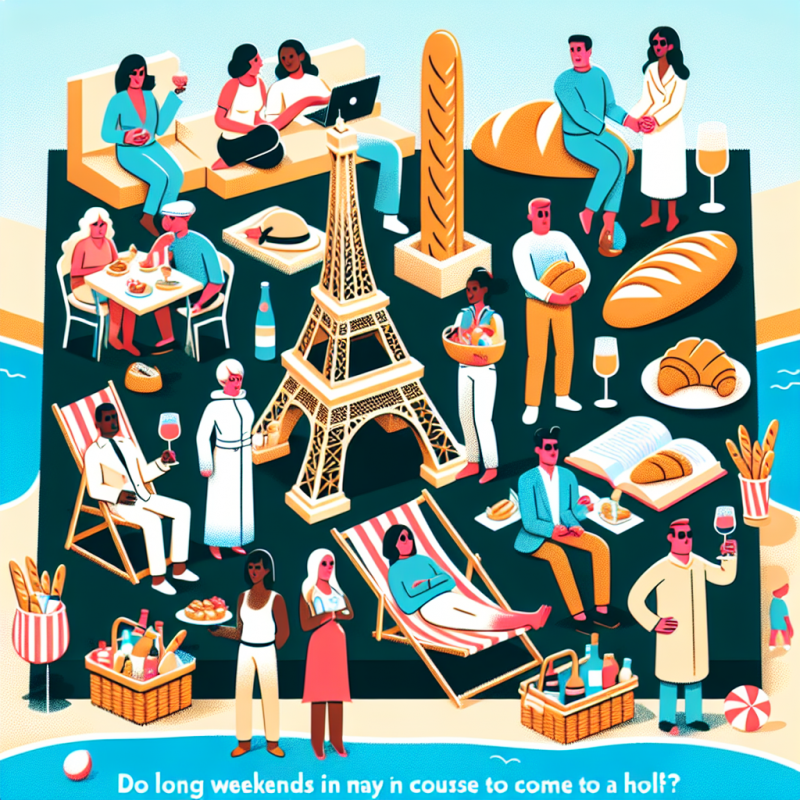 Illustration of Les ponts du mois de mai sont-ils synonymes de France à l’arrêt?