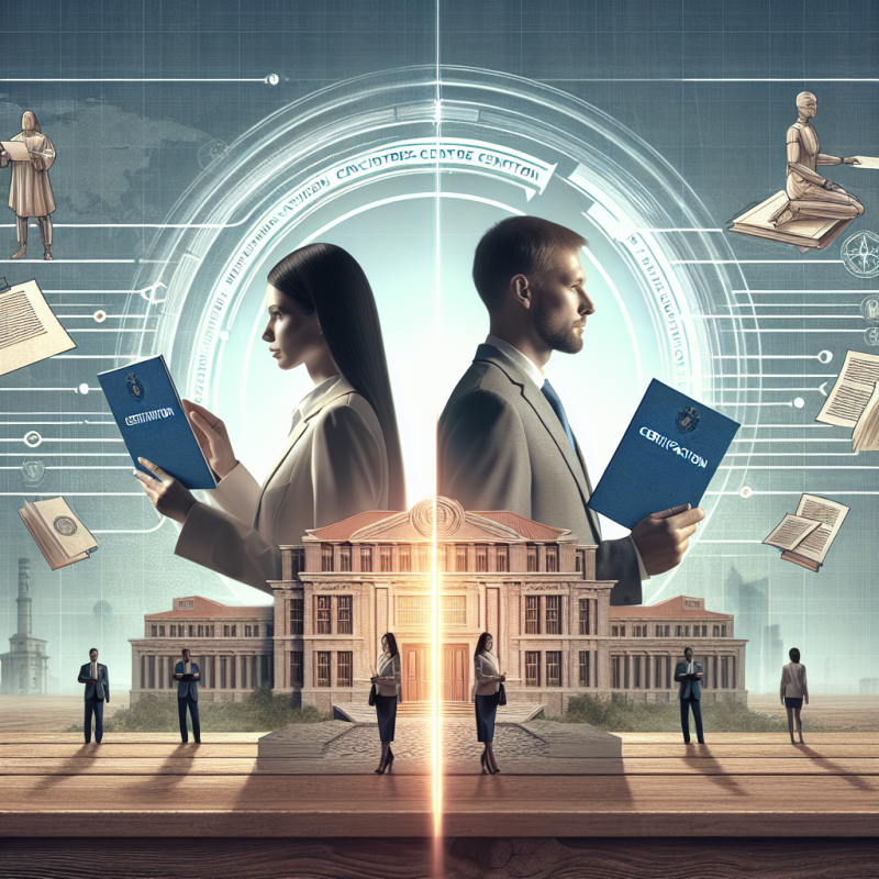 Illustration of Les certifications professionnelles, d’un système à l’autre - Centre Inffo
