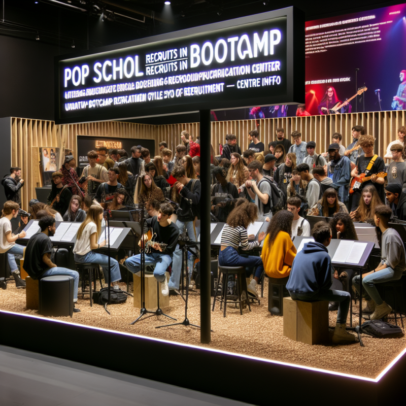 Illustration of Pop School recrute en "bootcamp" - Centre Inffo